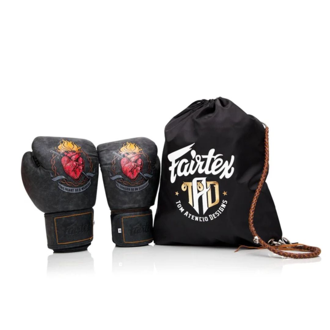Fairtex X Tom Atencio Boxing Gloves "The Heart Of Warrior"