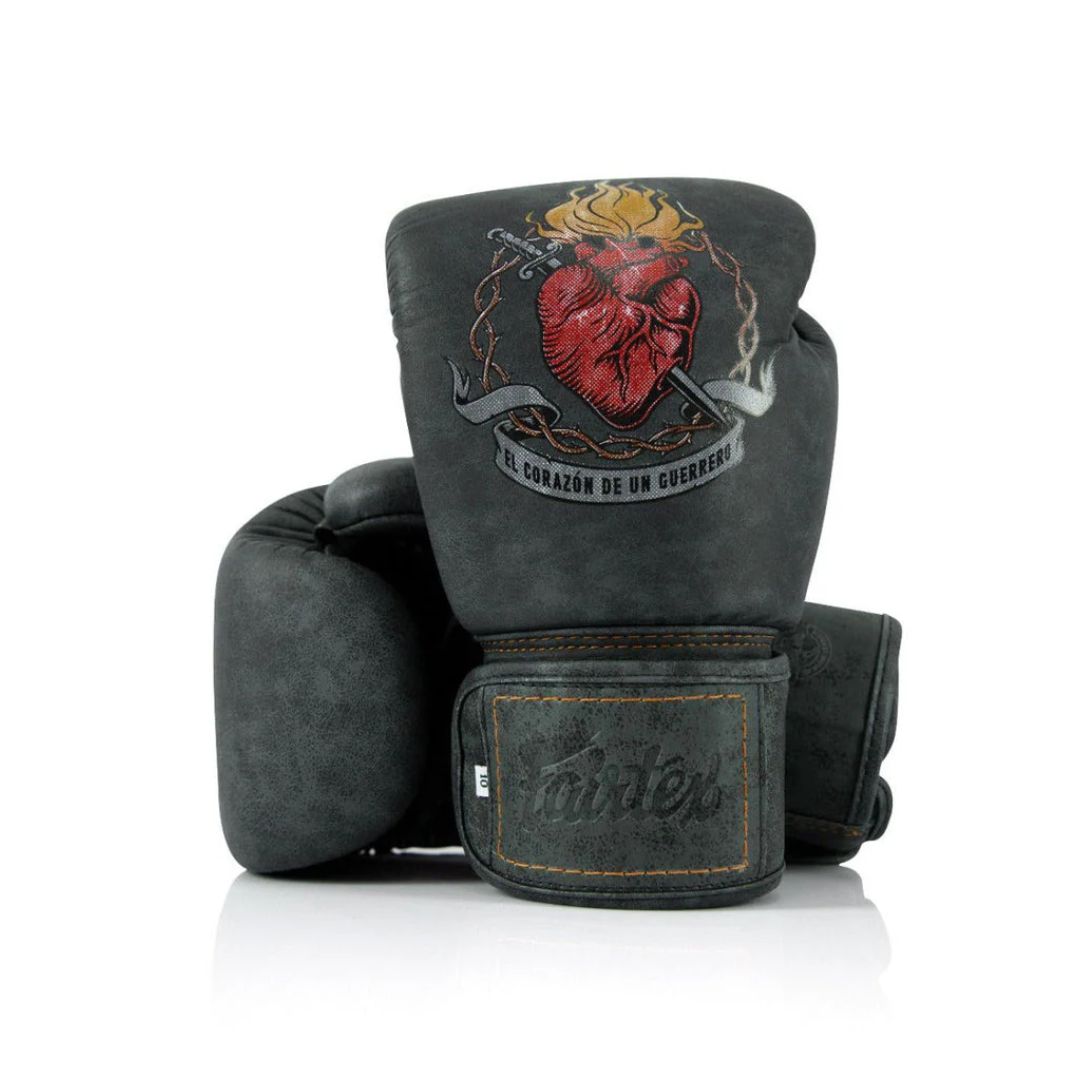 Fairtex X Tom Atencio Boxing Gloves "The Heart Of Warrior"