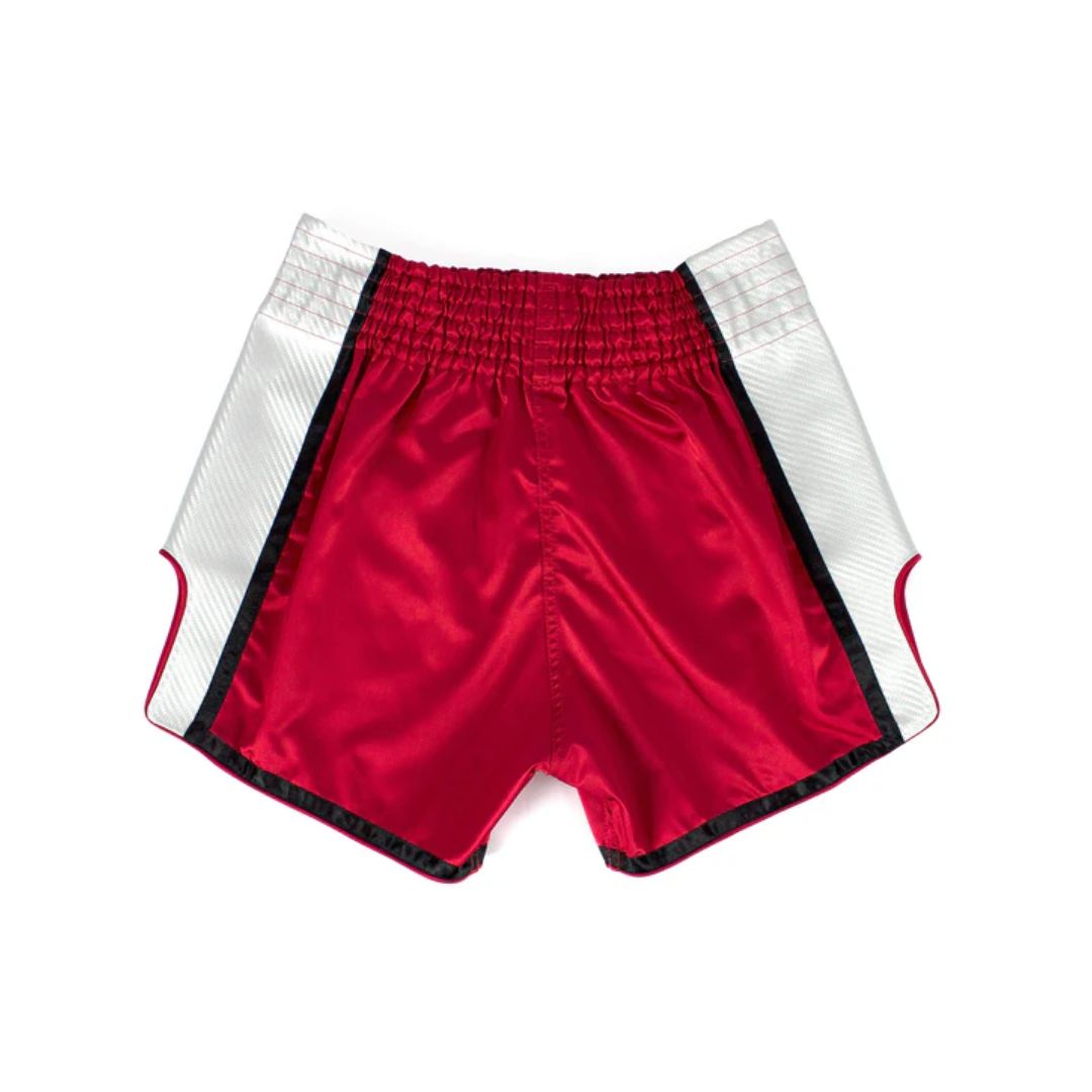 Fairtex Red/White Slim Cut Muay Thai Boxing Short