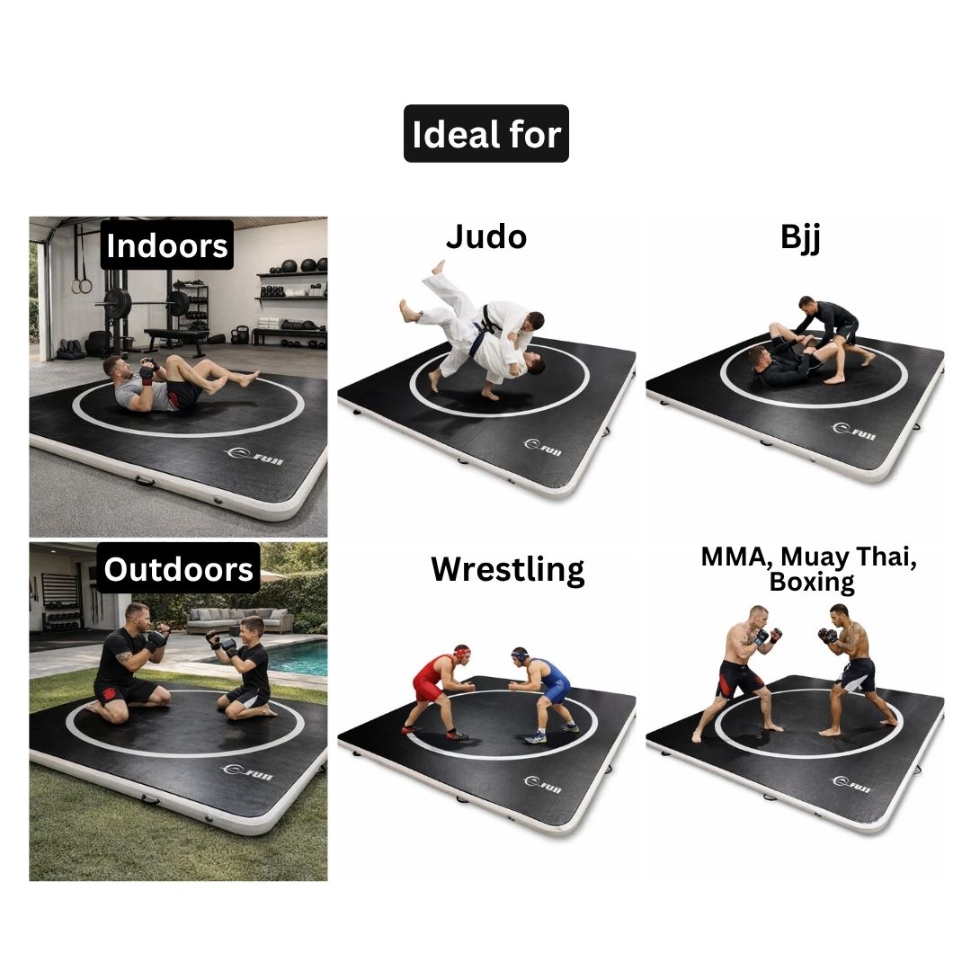 Fuji AirMat Pro – 10x10 Inflatable Mat - Hatashita Retail