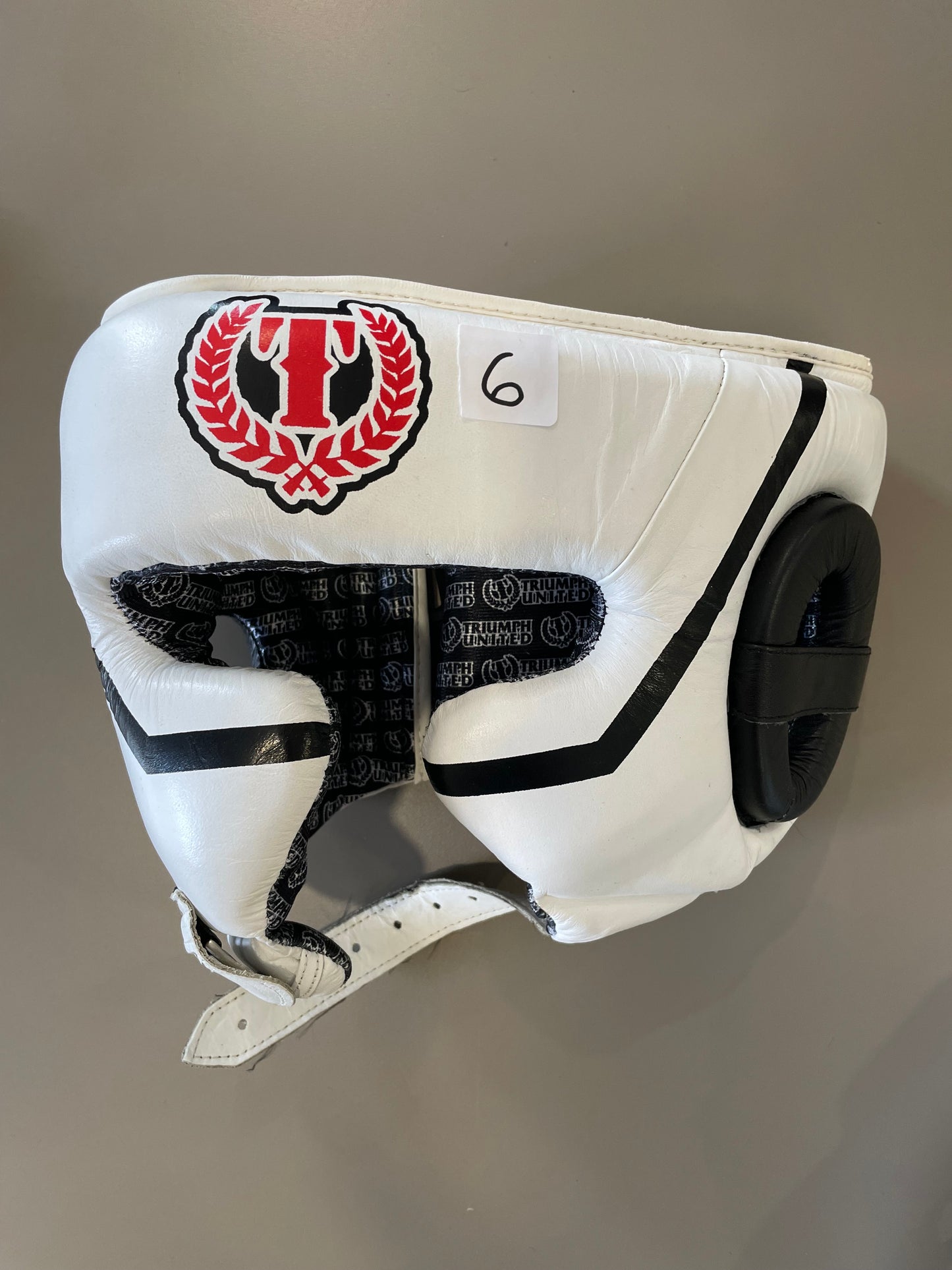 Triumph United White/Lg - Clearance Headgear #6