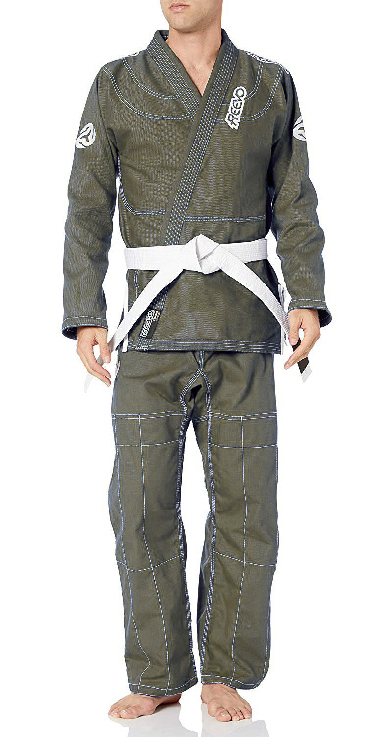 Reevo Guard Ultralight BJJ Gi for Adults with a FREE White Belt