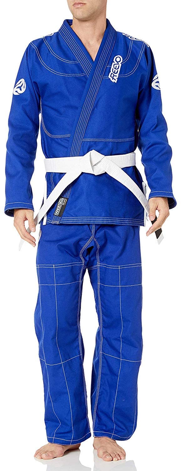 Reevo Guard Ultralight BJJ Gi for Kids with a FREE White Belt