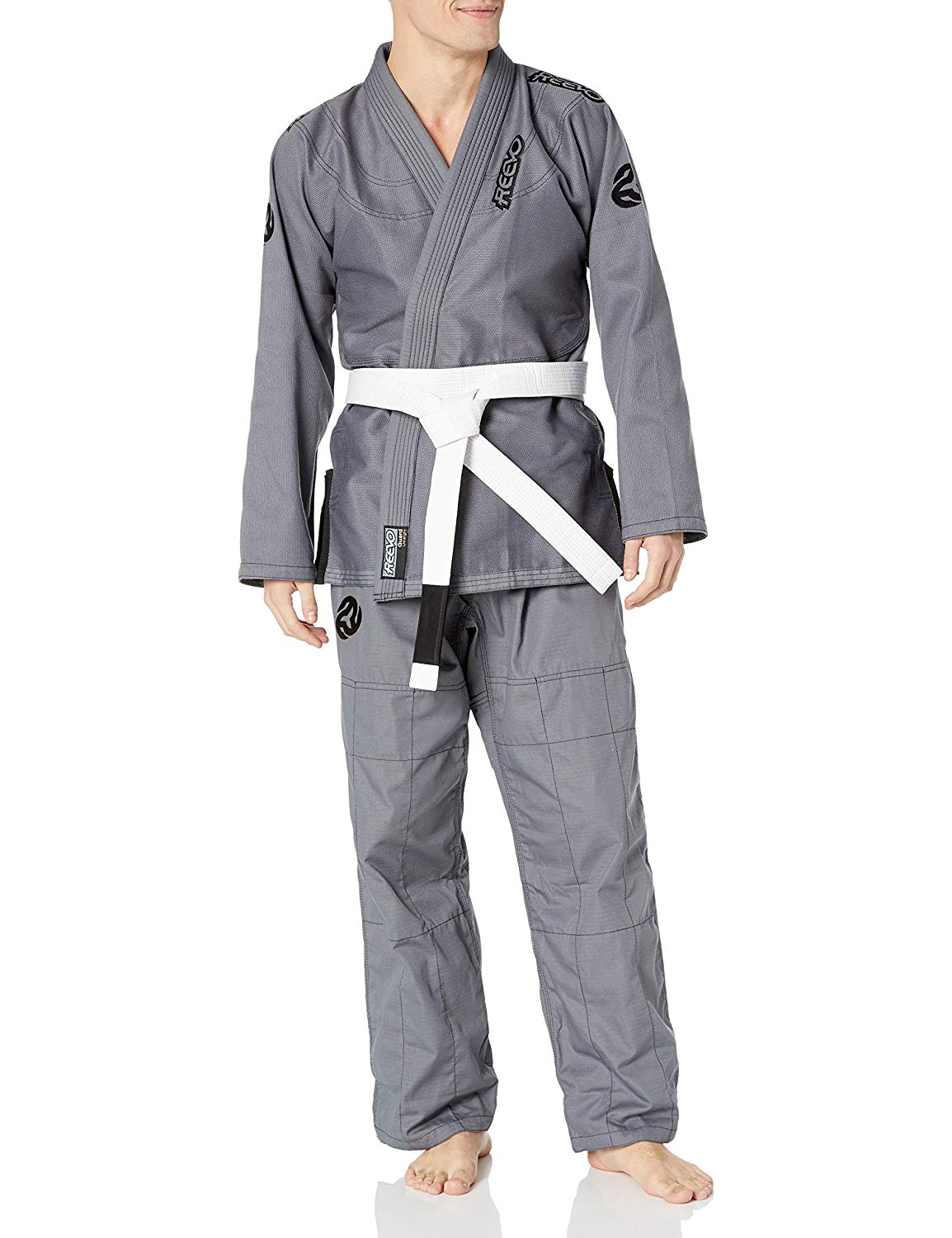 Reevo Guard Ultralight BJJ Gi for Kids with a FREE White Belt