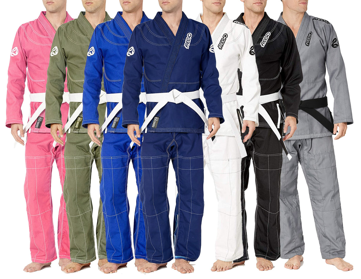 Reevo Guard Ultralight Student BJJ Gi - For Kids (with a FREE White Belt) - Hatashita Retail