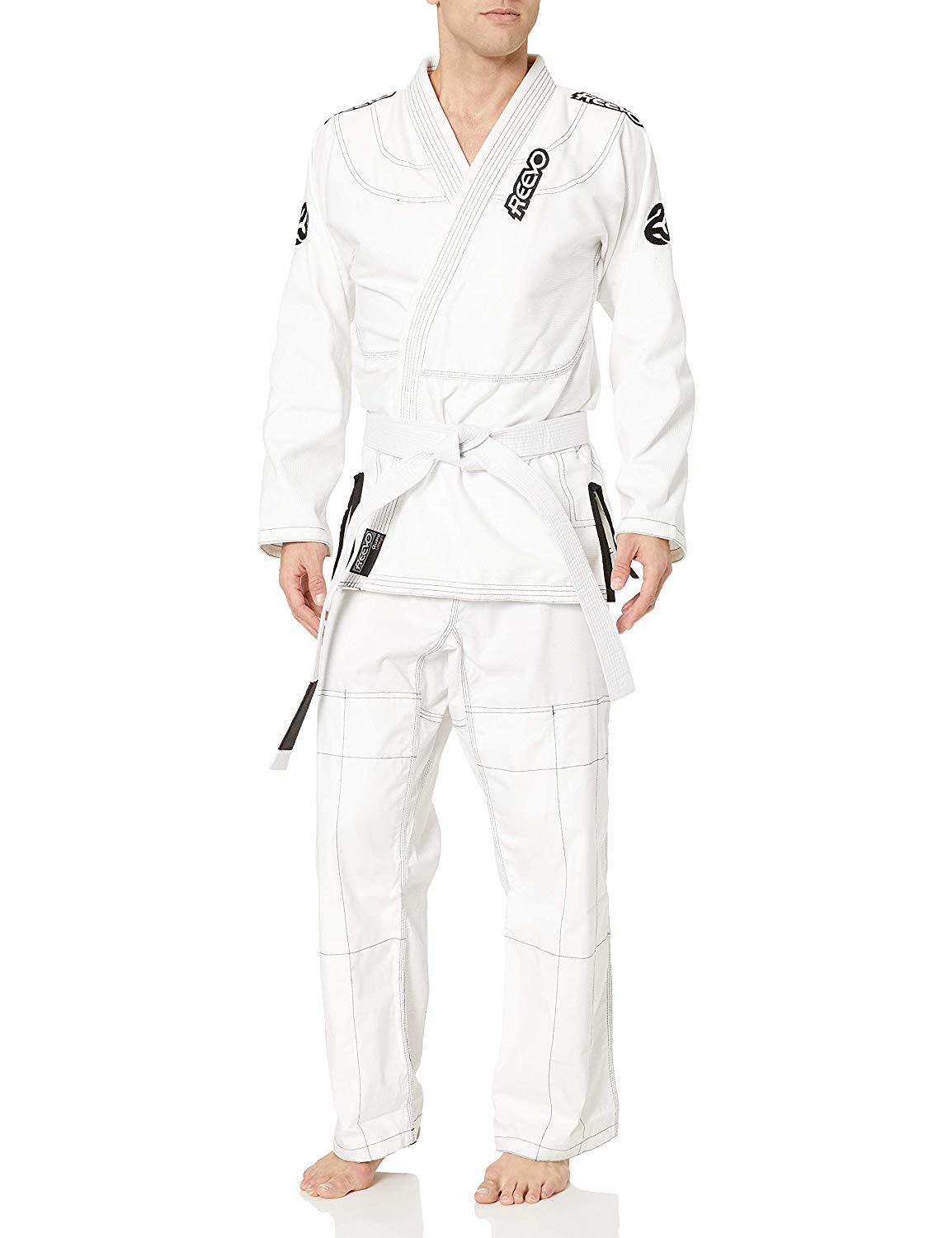 Reevo Guard Ultralight BJJ Gi for Kids with a FREE White Belt