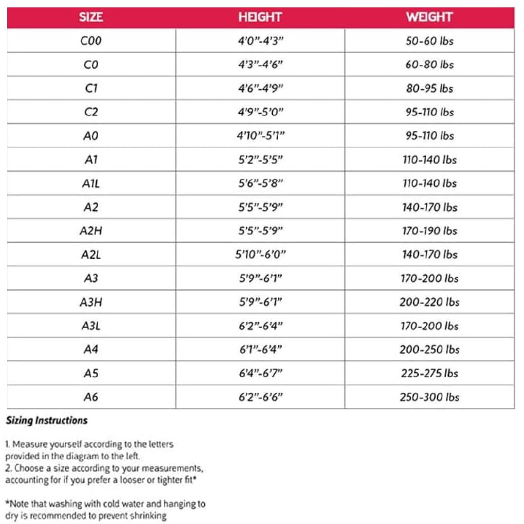 Reevo Guard Ultralight BJJ Gi for Kids with a FREE White Belt