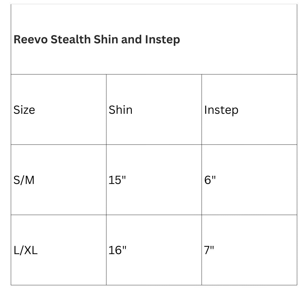 Reevo Stealth Shin and Instep