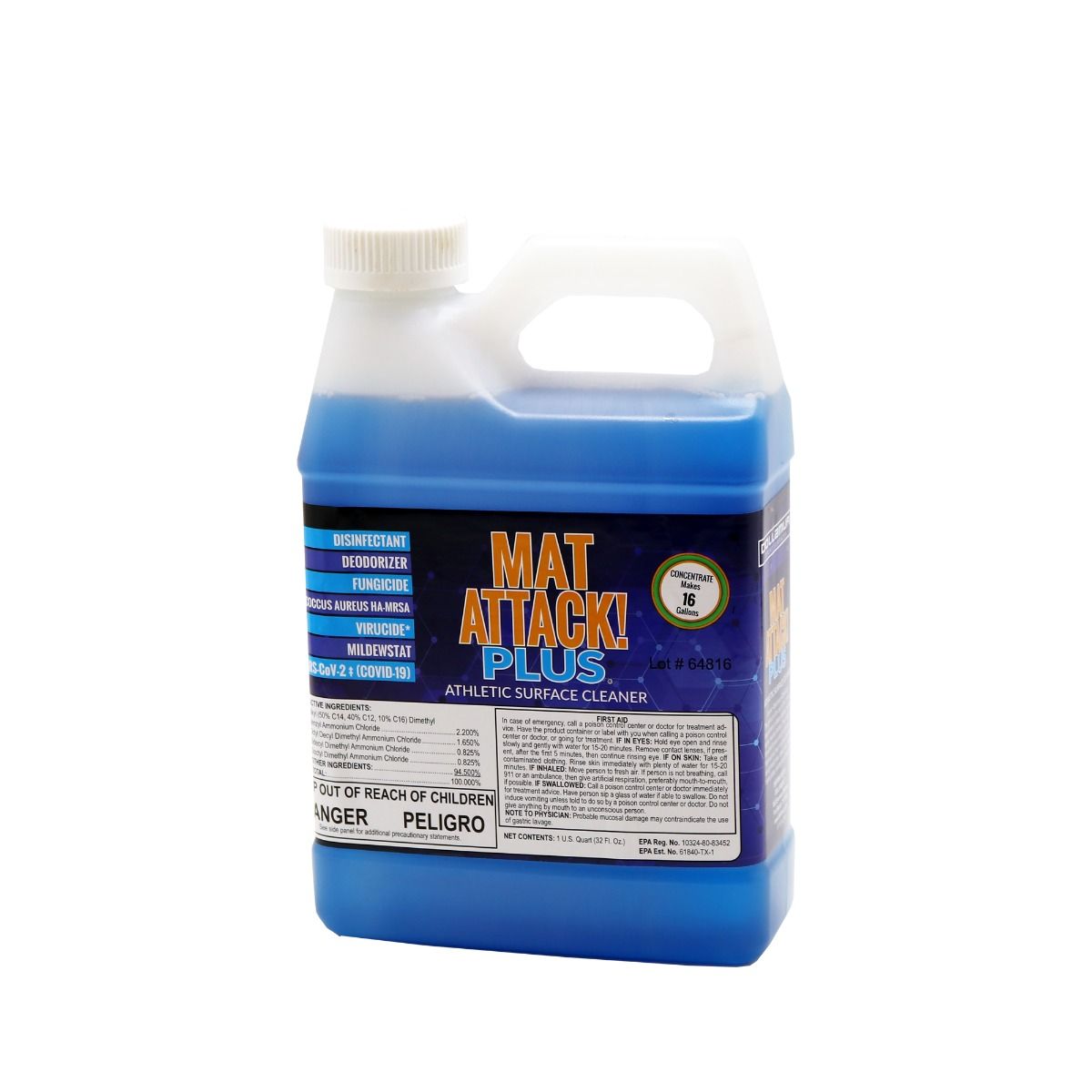 Dollamur - Mat Attack! PLUS® - Athletic Surface Cleaner - 1L