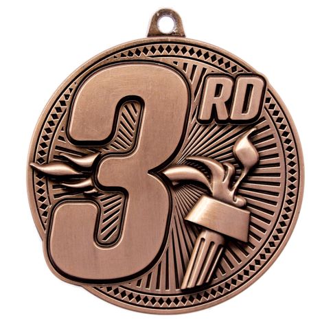 Tempo Medals 2.25", Antique Gold, Silver and Bronze - Hatashita Retail