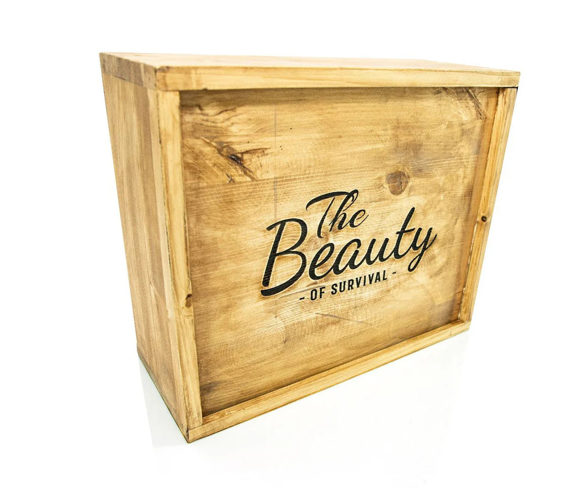 Fairtex The Beauty of Survival - Limited Edition Gloves With Wooden Box