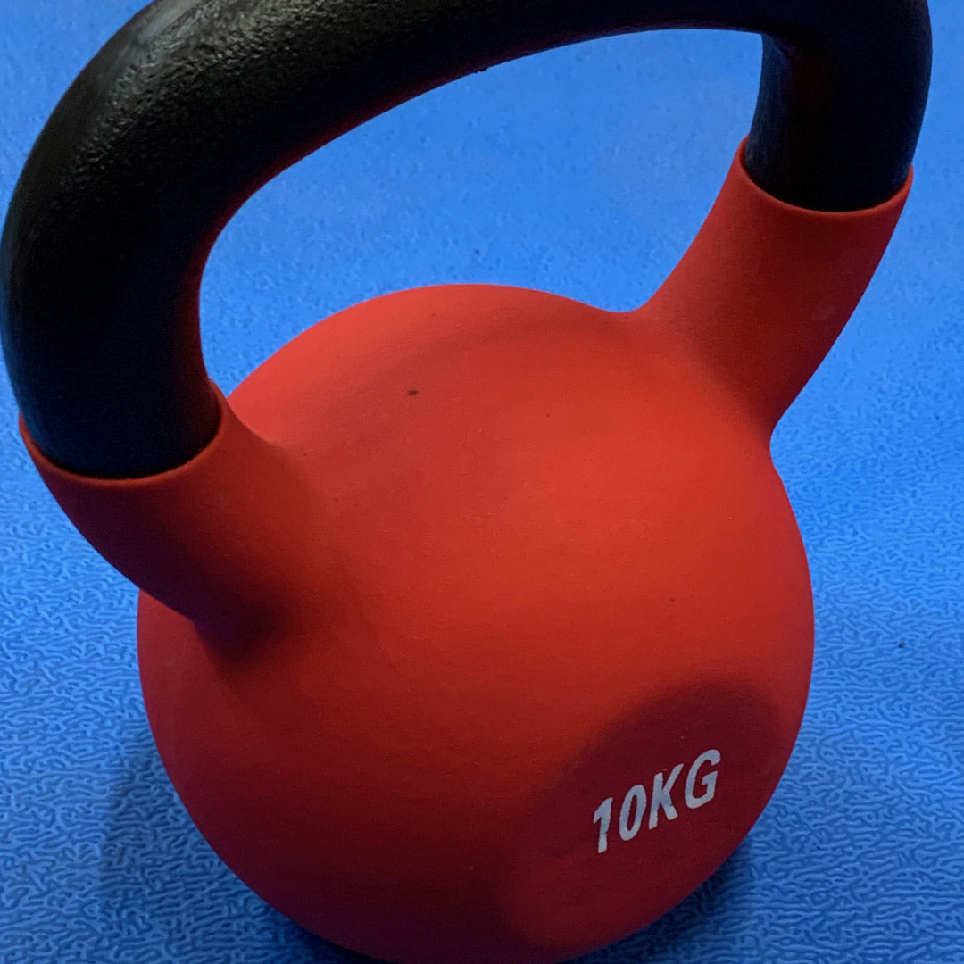 Neoprene coated cast Iron kettlebells