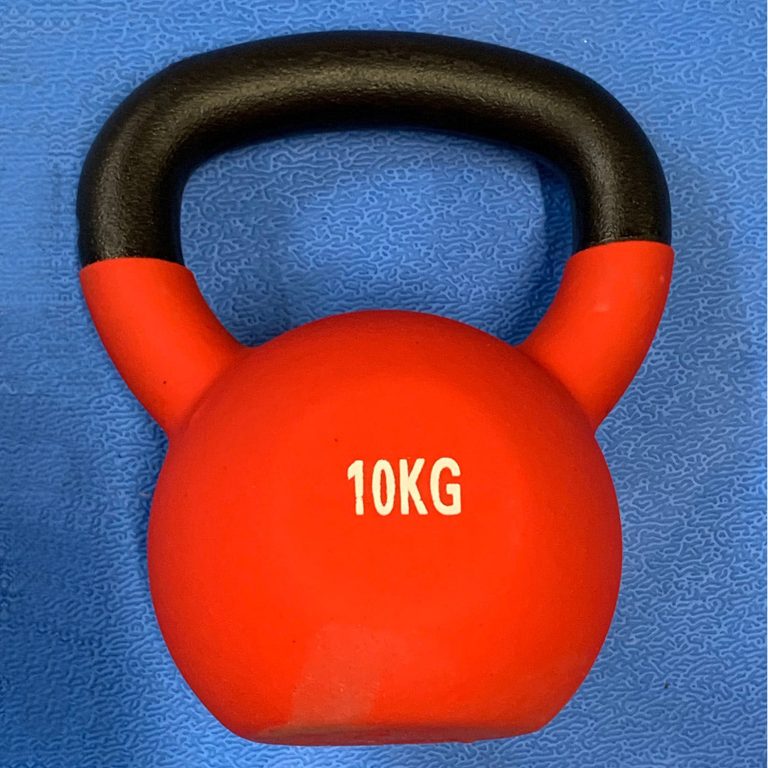 Neoprene coated cast Iron kettlebells