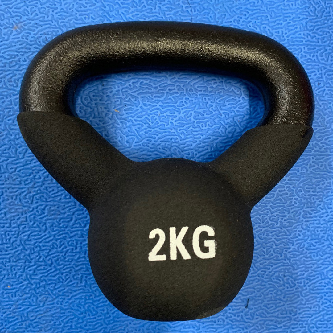 Neoprene coated cast Iron kettlebells