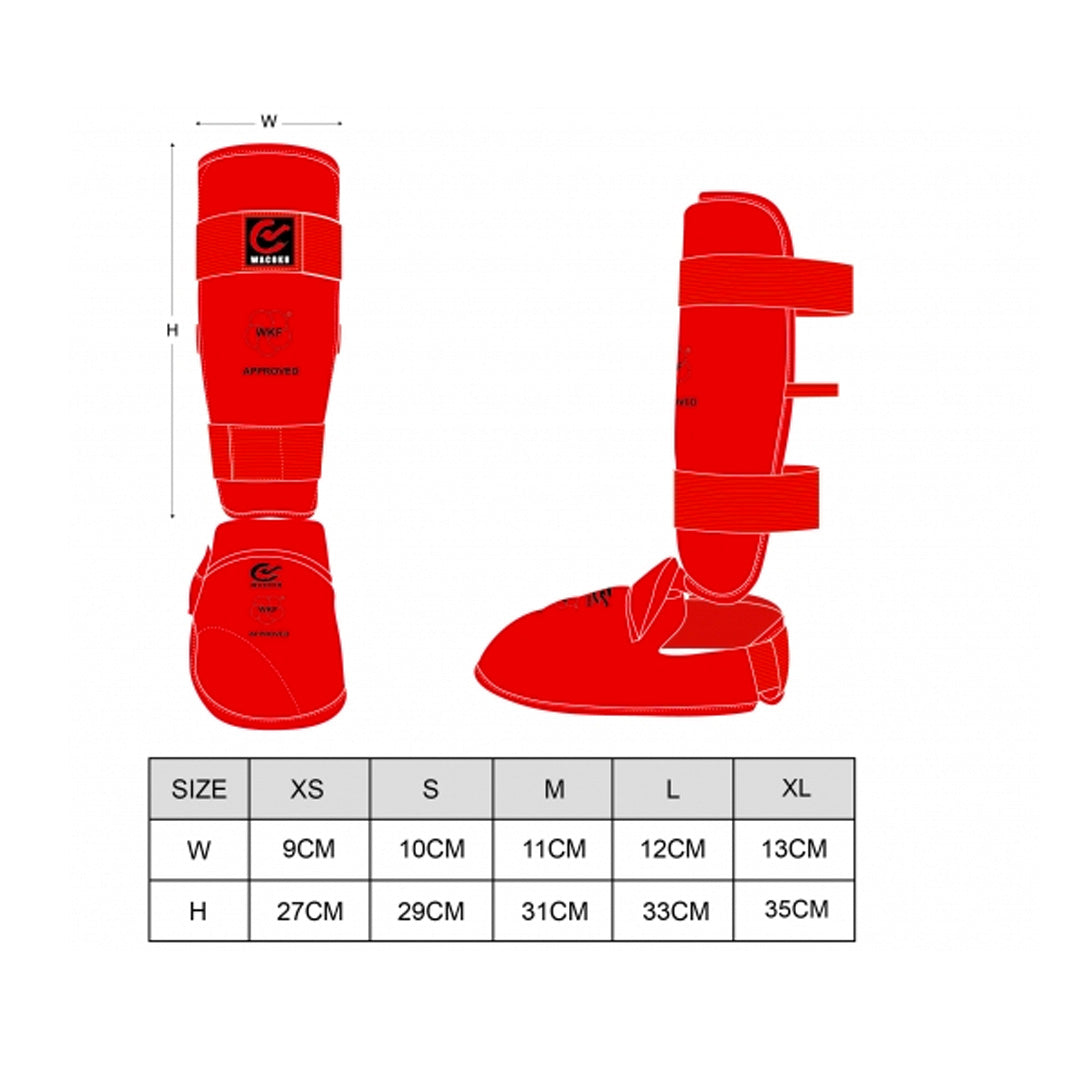 Wacoku WKF Shin and Instep - Hatashita