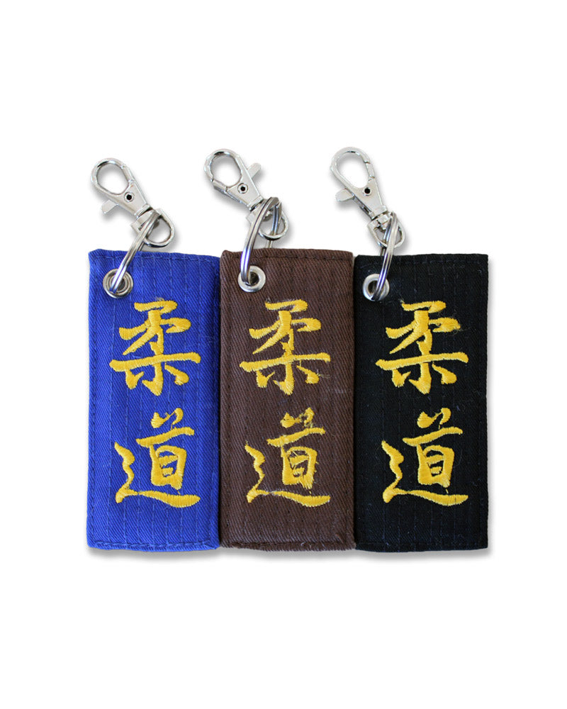 Fuji Judo Belt Keychain