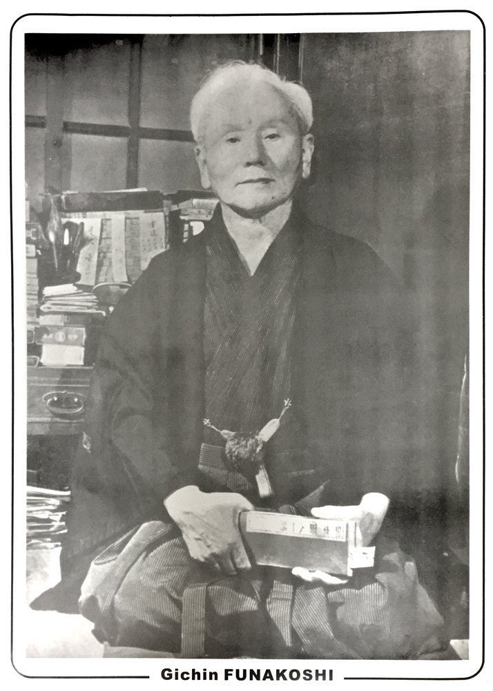 Wacoku Gichin Funakoshi Poster - Hatashita