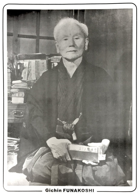 Wacoku Gichin Funakoshi Poster - Hatashita