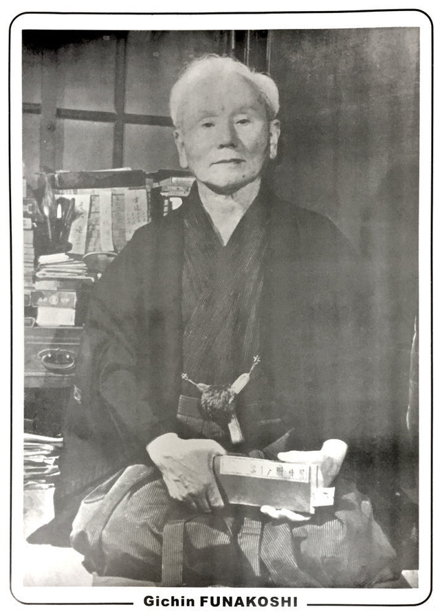 Wacoku Gichin Funakoshi Poster - Hatashita
