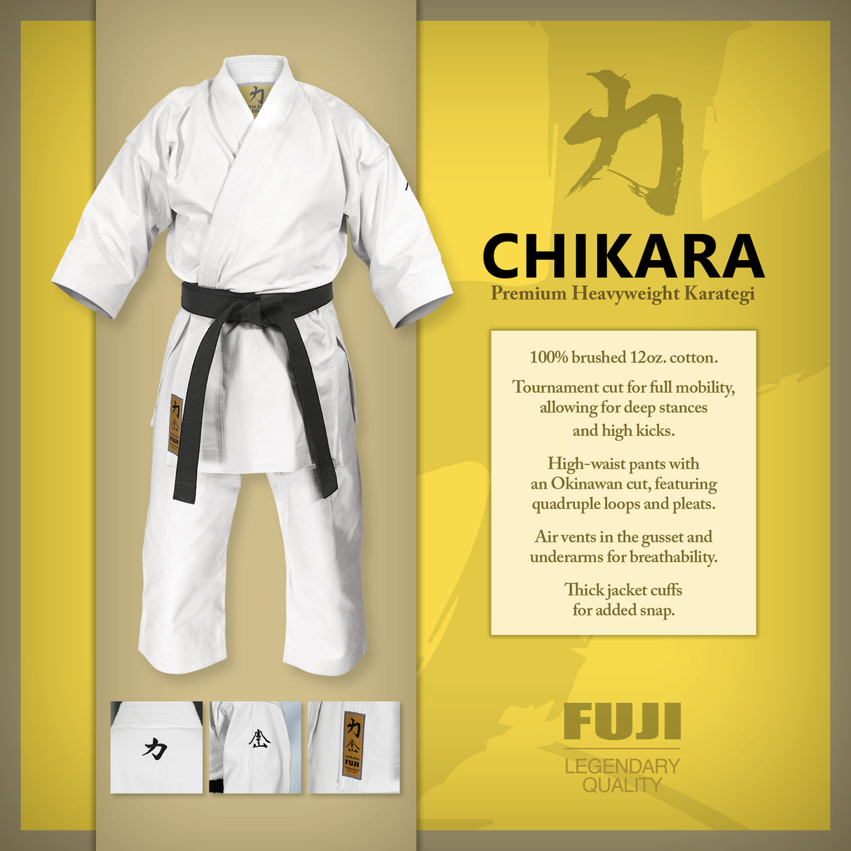 Fuji Chikara Premium Heavyweight Karategi