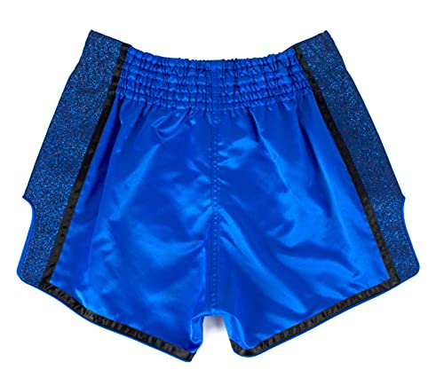 Fairtex Blue Slim Cut Muay Thai Boxing Short