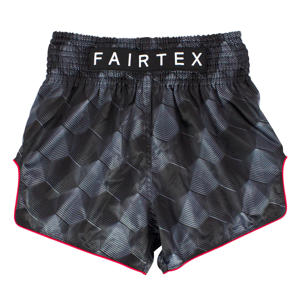 Fairtex Stealth Black Slim Cut Muay Thai Boxing Short