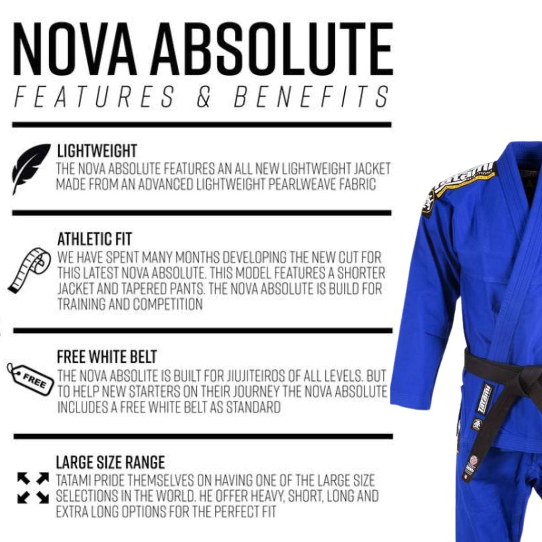 Nova Absolute BJJ Gi | Lightweight & Durable Jiu-Jitsu Gear