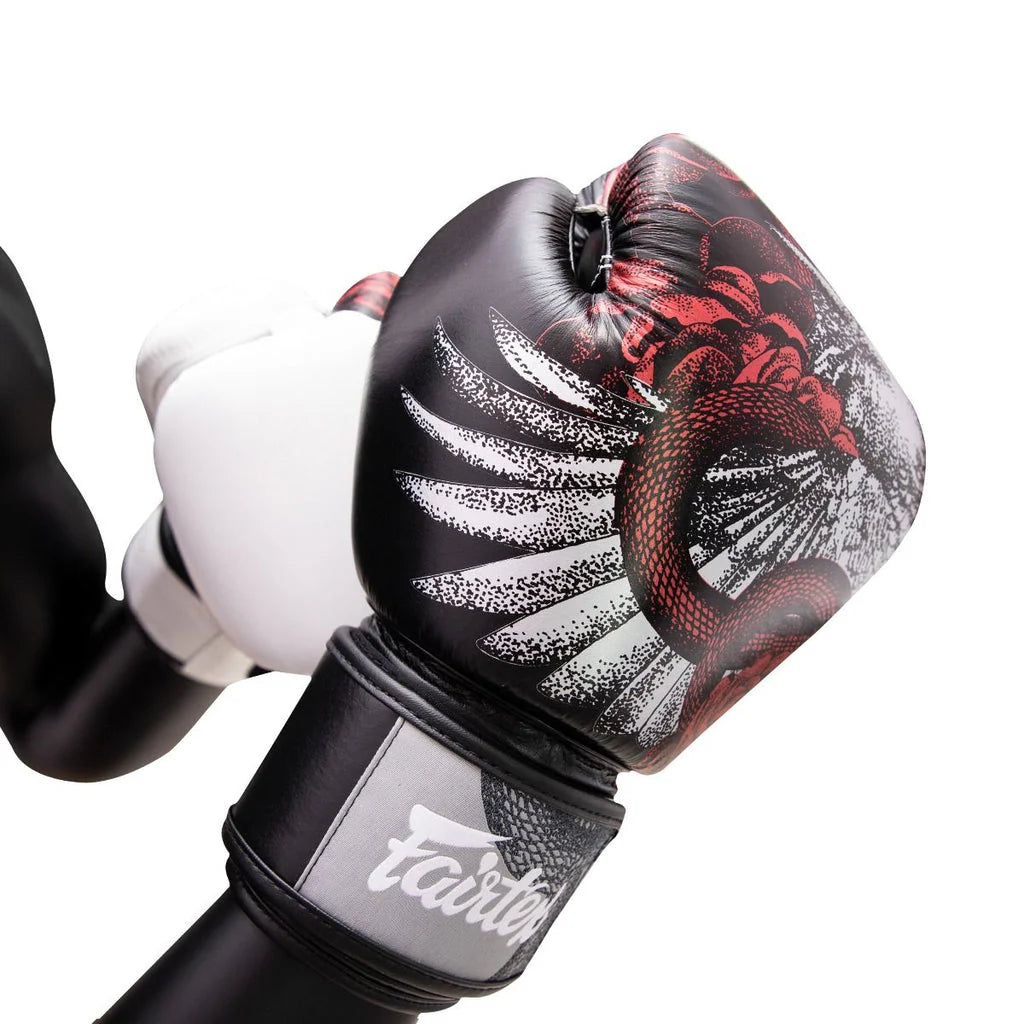 Fairtex The Beauty of Survival - Limited Edition Gloves With Wooden Box