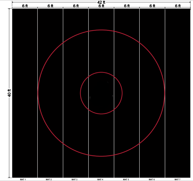 Hatashita Pro-Roll Wrestling Mat