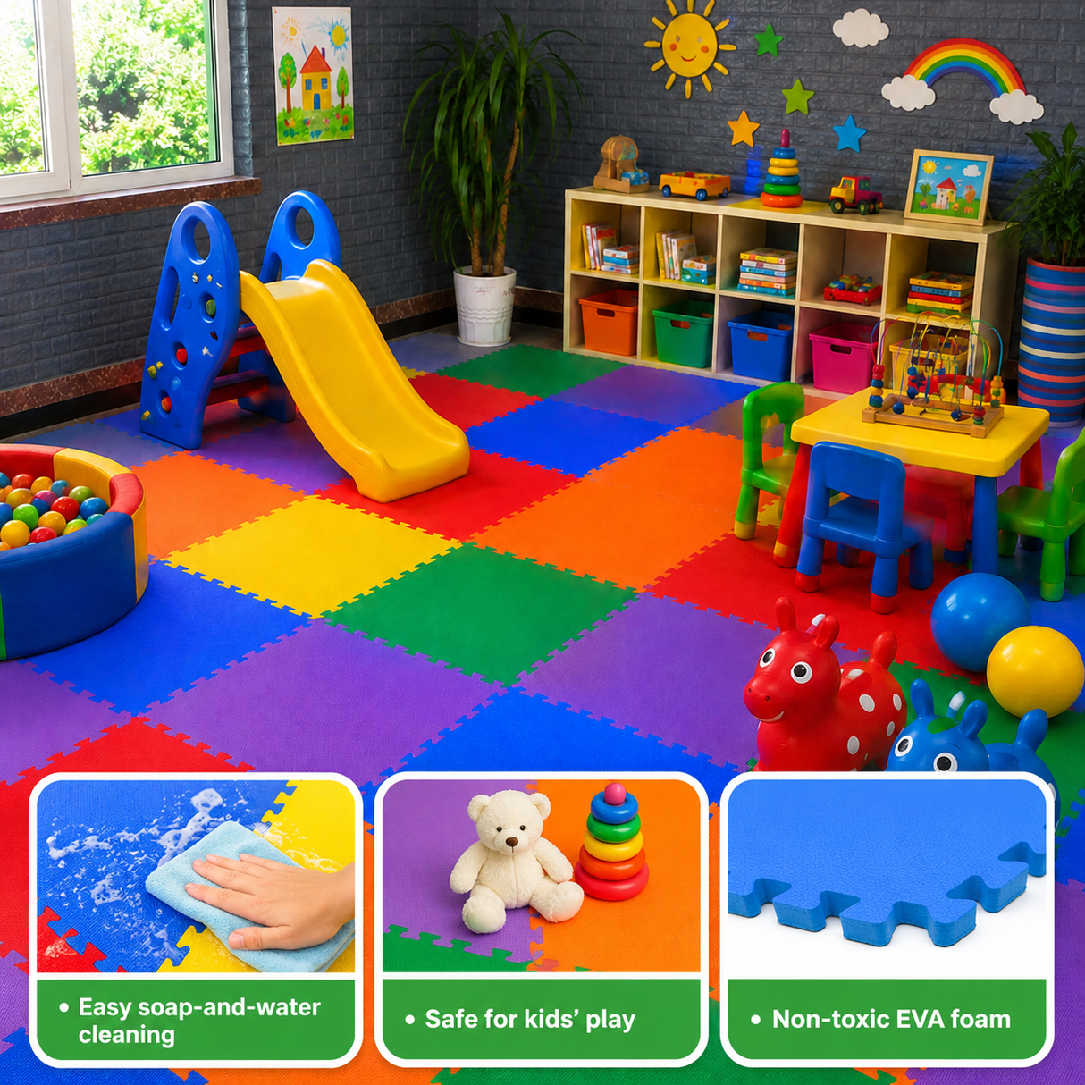 Premium Kid's Puzzle Mats - Hatashita Retail