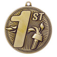 Tempo Medals 2.25", Antique Gold, Silver and Bronze - Hatashita Retail