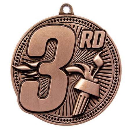 Tempo Medals 2.25", Antique Gold, Silver and Bronze - Hatashita Retail
