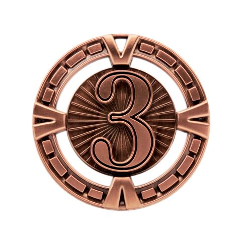 Medal - Varsity 2.5" Gold, Silver and Bronze - Hatashita Retail