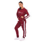 LADIES AUTOGRAPH SWEATPANTS - BURGUNDY