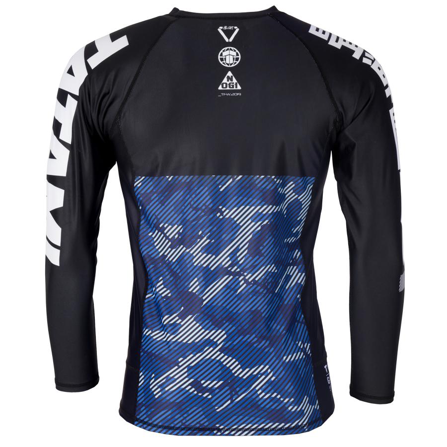 Tatami Fightwear Essential Camo Long Sleeve Rash Guard - Hatashita