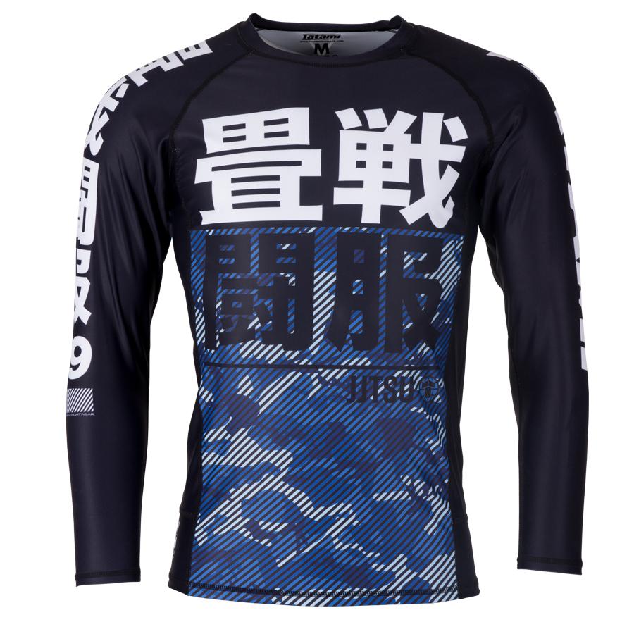 Tatami Fightwear Essential Camo Long Sleeve Rash Guard - Hatashita