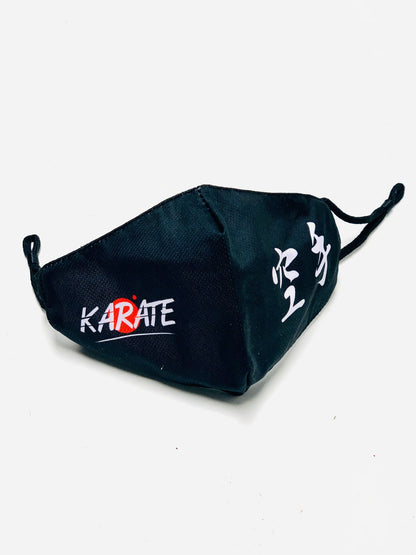 Karate Mask with Kanji