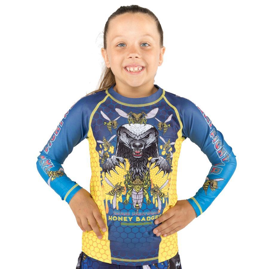 Tatami Fightwear Kid's Honey Badger V5 Rashguard - Hatashita