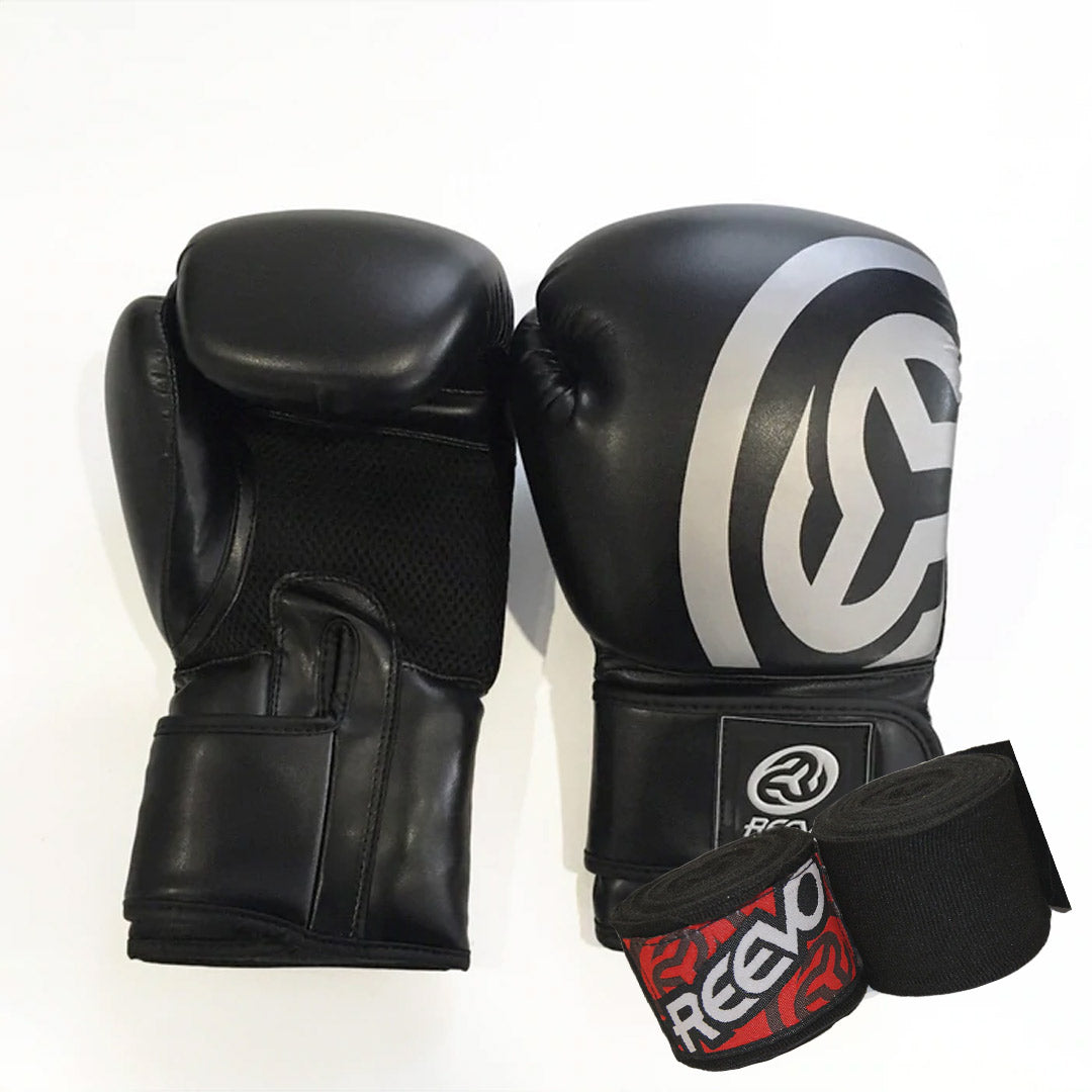 Reevo Sport Icon Boxing Glove with Hand Wrap