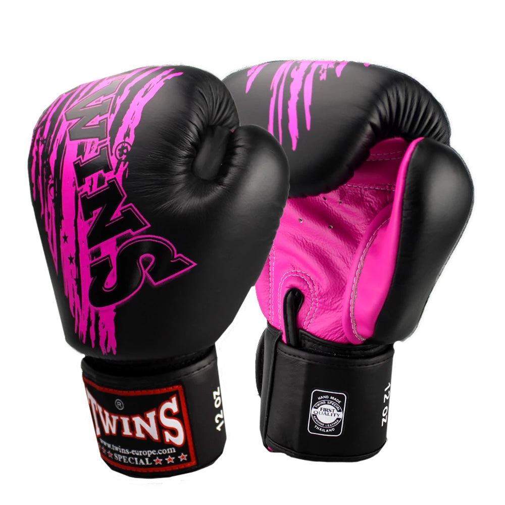 Twins Special Leather Fancy Gloves - Hatashita