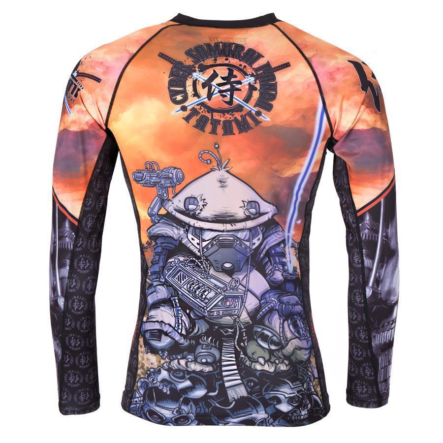 Tatami Fightwear Cyber Samurai Panda Rash Guard - Hatashita