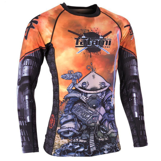 Tatami Fightwear Cyber Samurai Panda Rash Guard - Hatashita