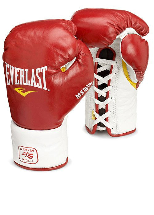 Everlast MX Pro Lace-Up Boxing Gloves - Hatashita