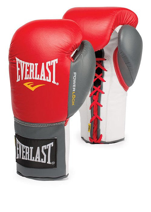 Everlast PowerLock Laced Training Gloves - Hatashita