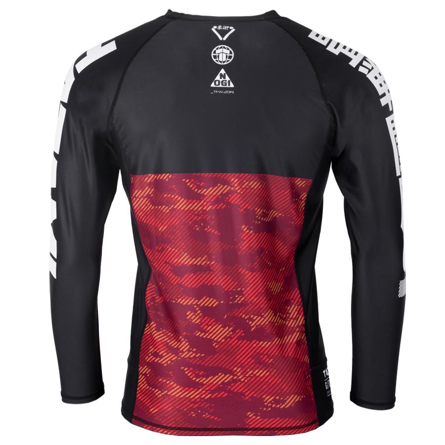 Tatami Fightwear Essential Camo Long Sleeve Rash Guard - Hatashita