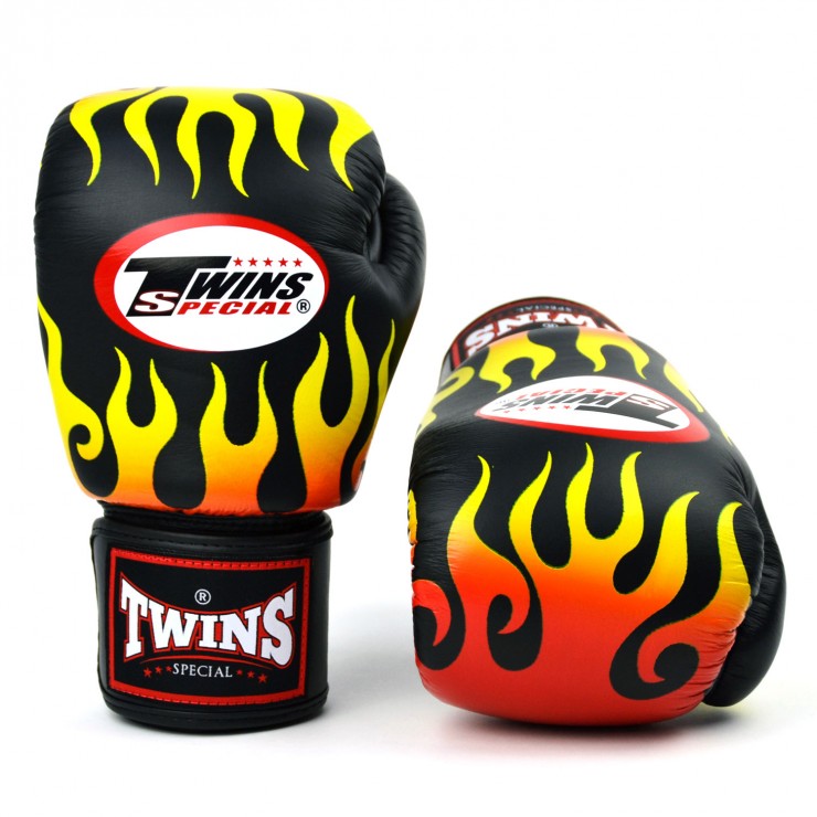 Twins Special Flames Boxing Gloves