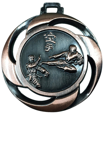 Hatashita Small Karate Kick Medal - Hatashita