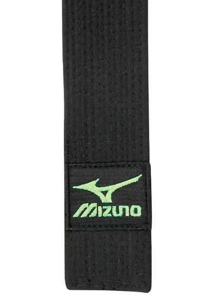 Mizuno Black Belt (Green Logo) - Hatashita