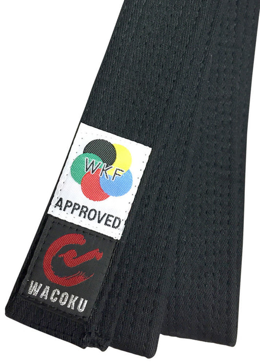 Wacoku WKF Approved Black Belt - Hatashita