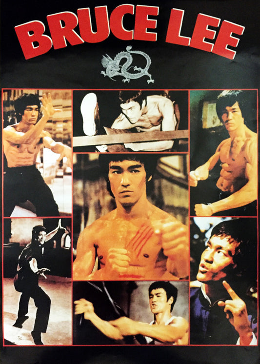 Wacoku Bruce Lee Poster - Collage - Hatashita